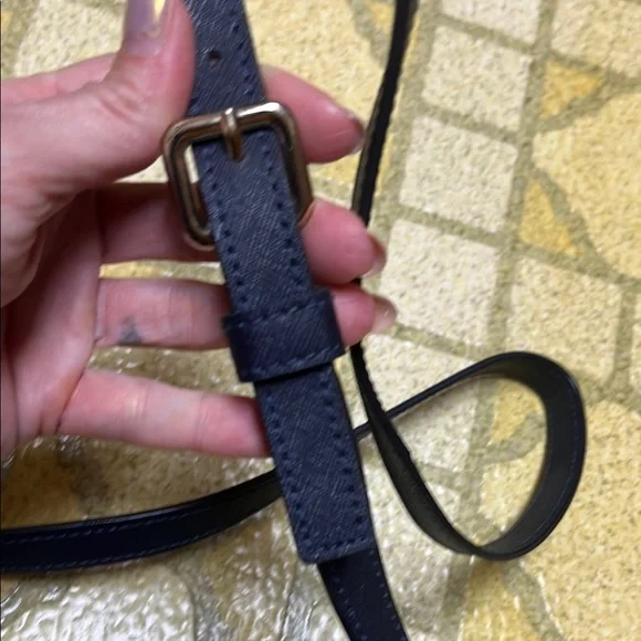 Kate Spade Gingham Blue and White Crossbody Bag - Picture 9 of 16